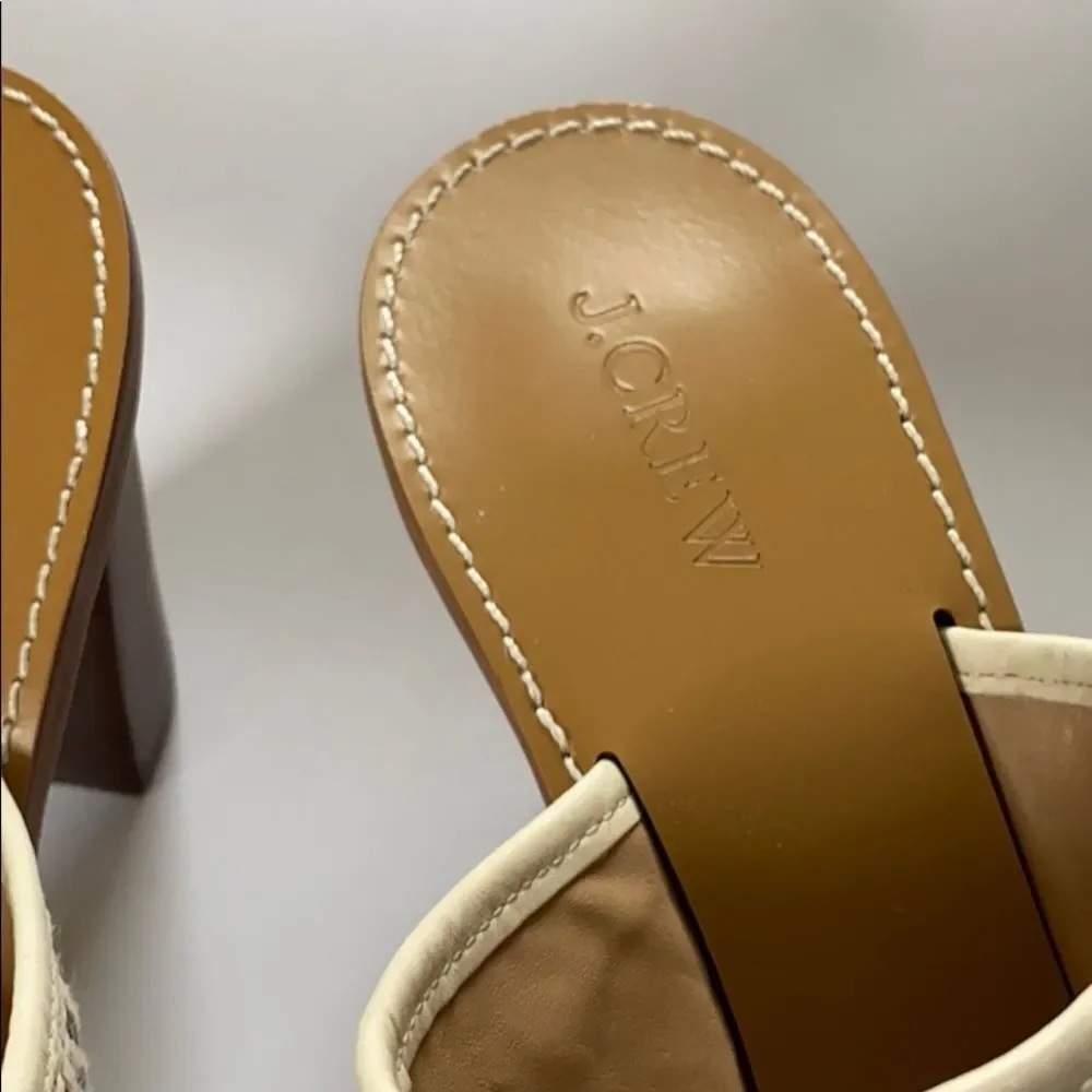 J. Crew Marlow Fabric Mules 10